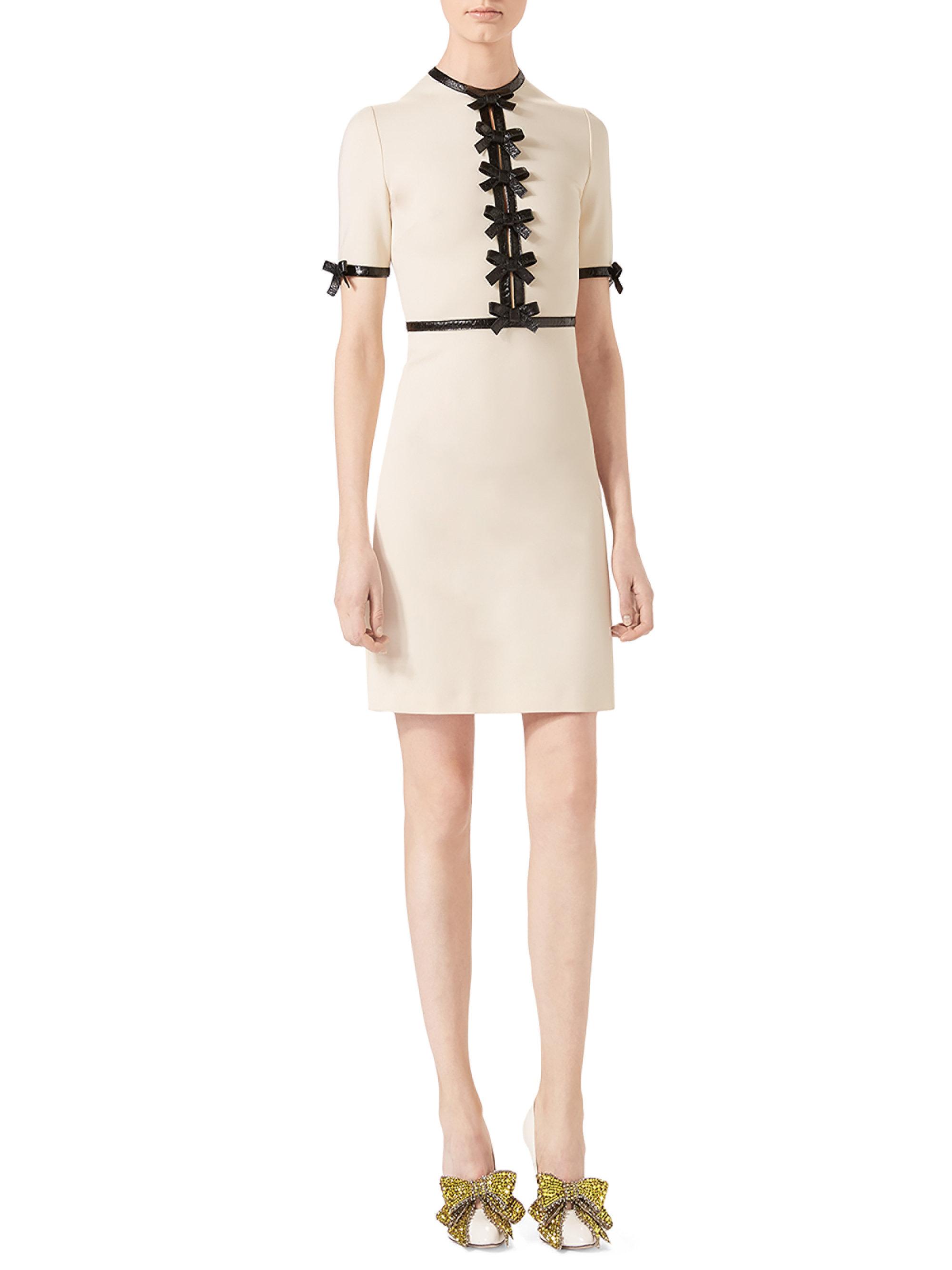 gucci white gown